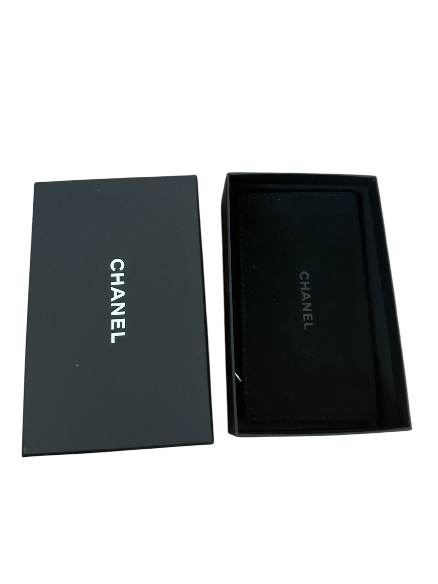 Chanel Silver Card Holder