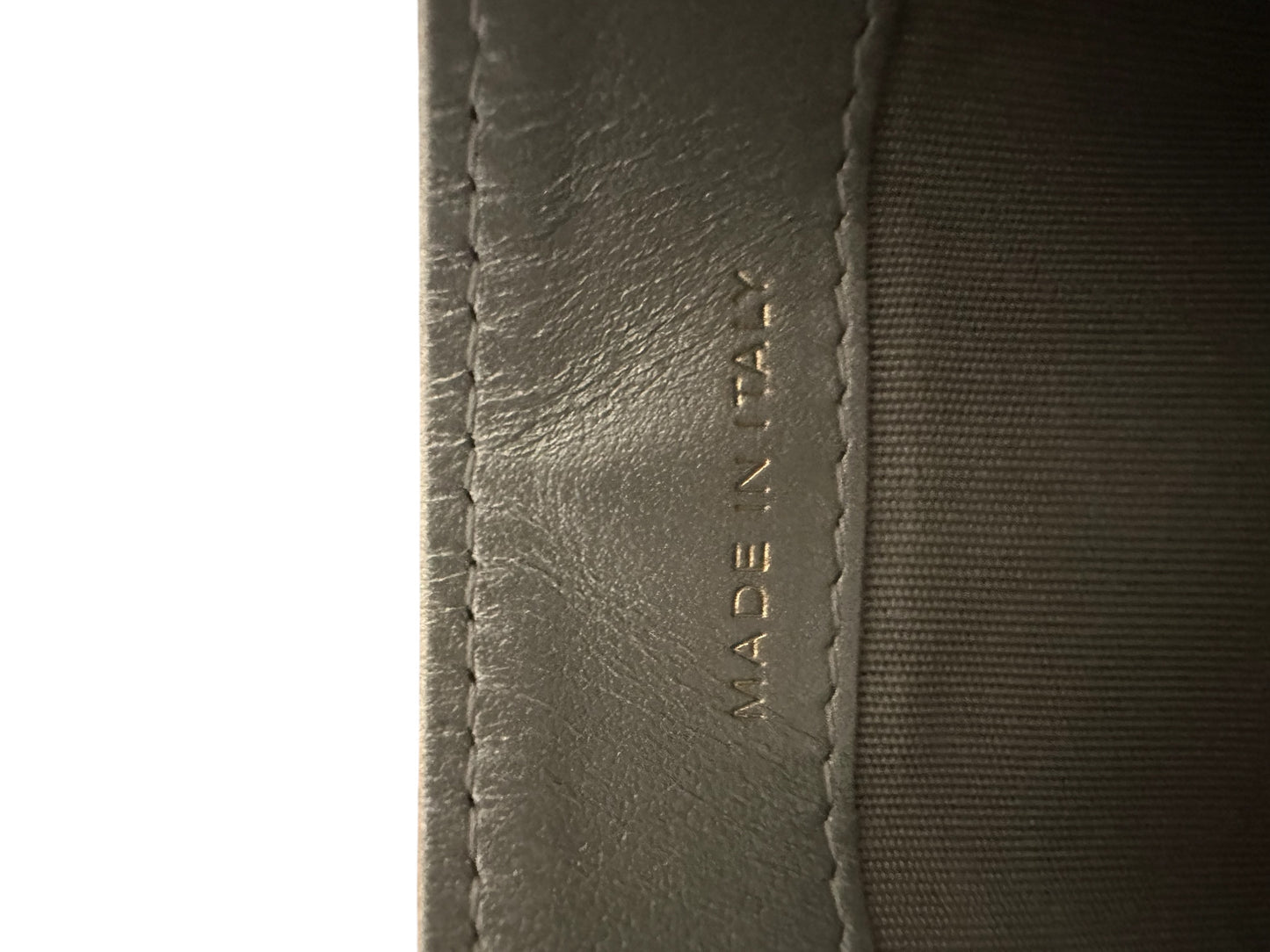 Chanel Silver Card Holder