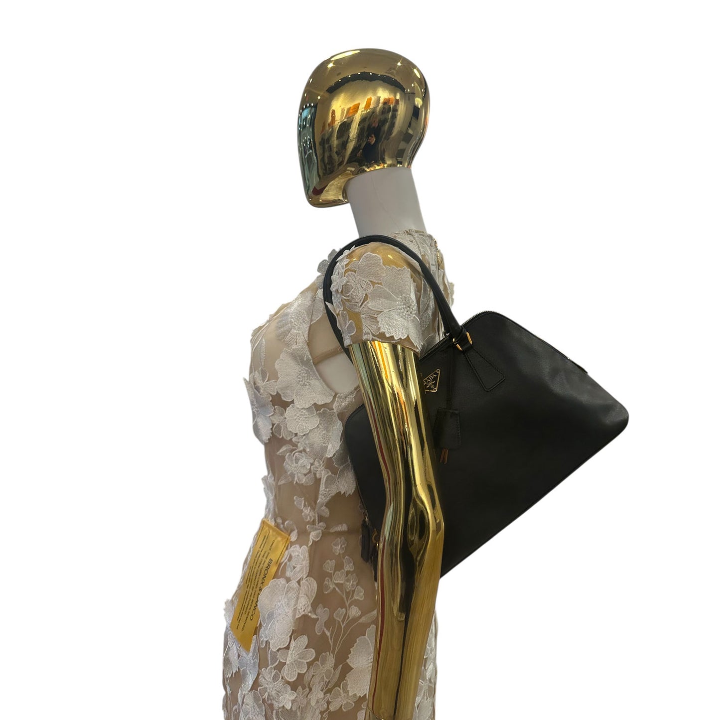 Prada Saffiano Leather Shoulder Bag