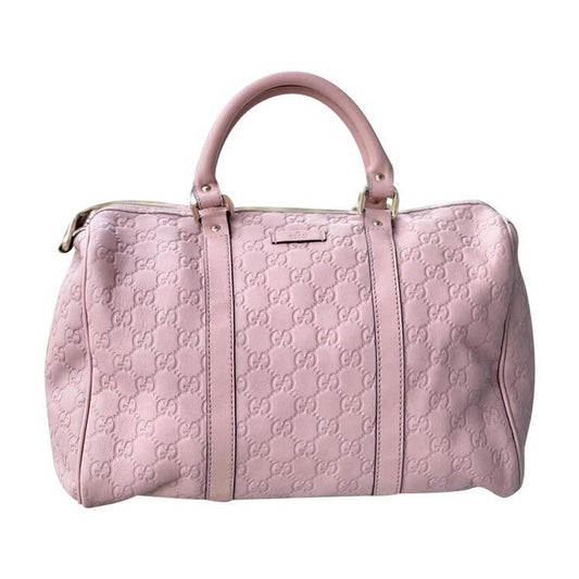 Princy Boston Bag Speedy 30 Pink Leather Satchel