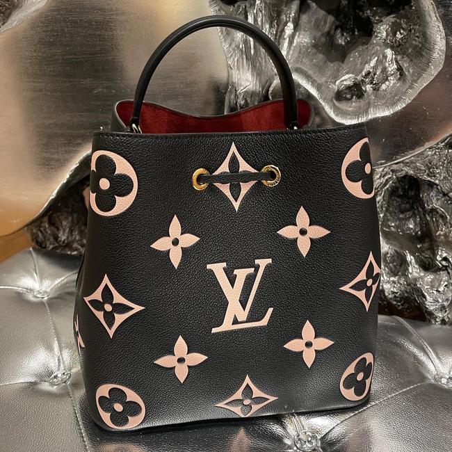 Bicolor Neonoe Mm Black Leather Shoulder Bag Vegaluxuries