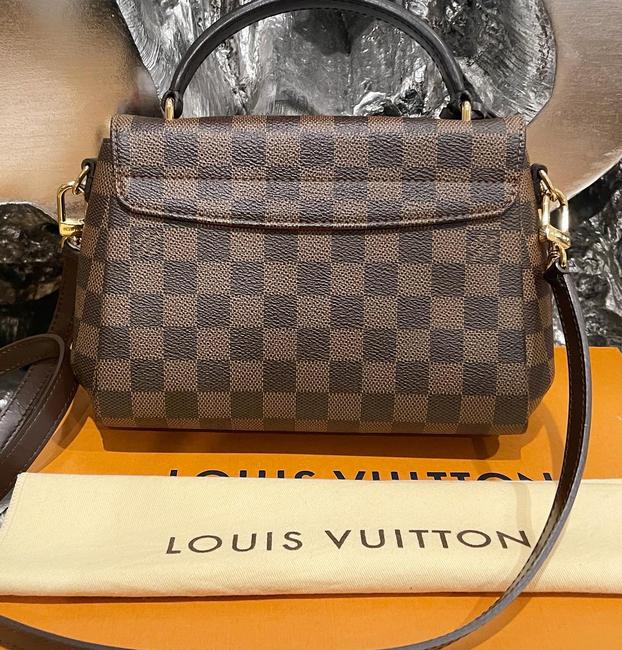 Croisette Brown Canvas Cross Body Bag