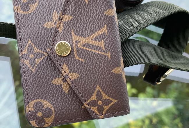 Felicie And Go Brown Canvas Cross Body Bag