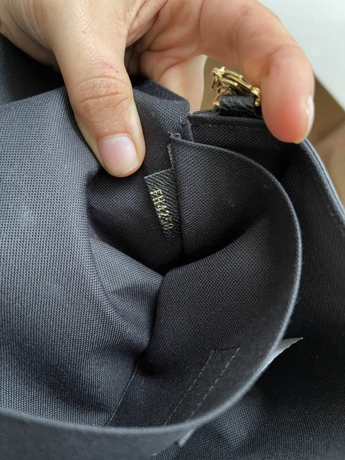 Felicie Game On Black Canvas Cross Body Bag