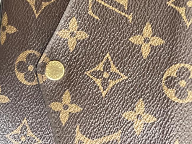 Louis Vuitton Felicie  Monogram Brown Canvas Cross Body Bag