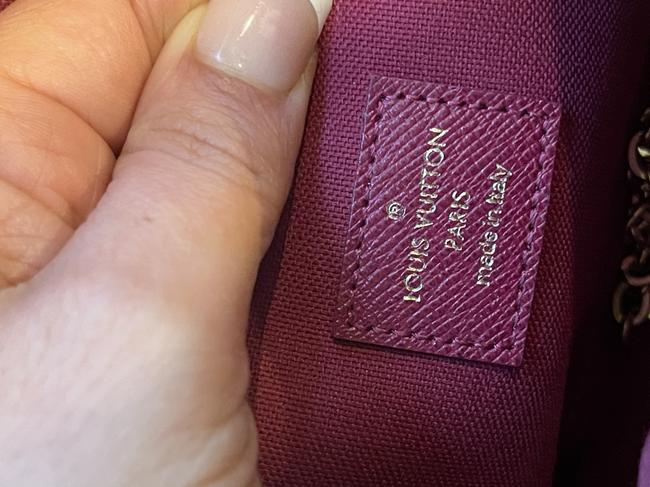 Louis Vuitton Felicie  Monogram Brown Canvas Cross Body Bag