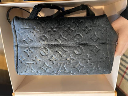 Montsouris Black Monogram Empreinte Leather Backpack – Vegaluxuries