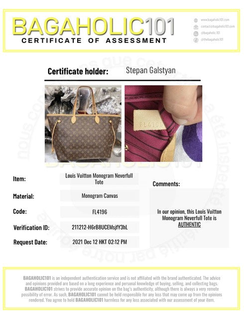 Neverfull Gm Canvas Shoulder Bag