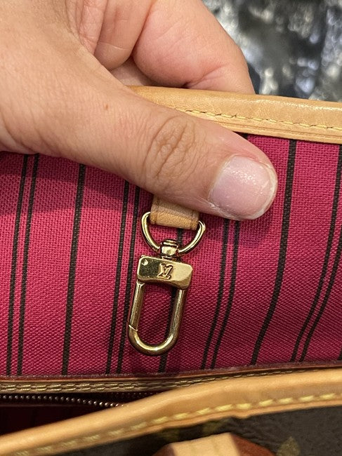 Neverfull Gm Canvas Shoulder Bag
