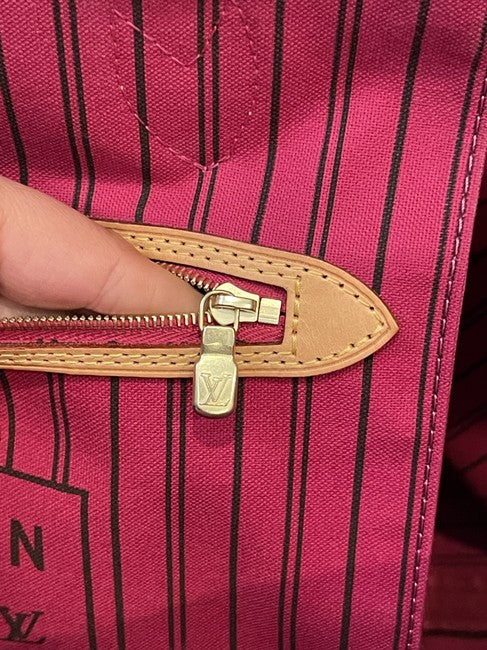 Neverfull Gm Canvas Shoulder Bag