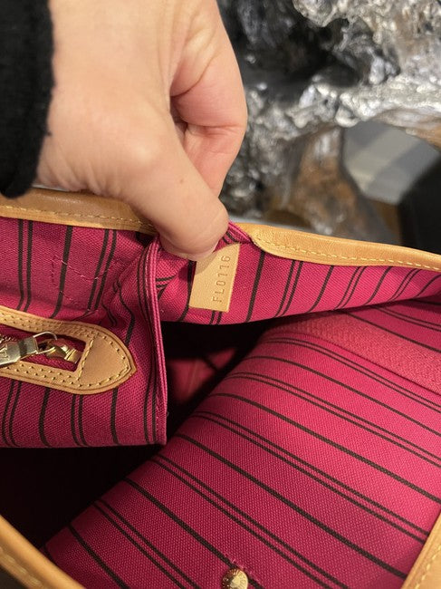 Neverfull Mm Brown Shoulder Bag