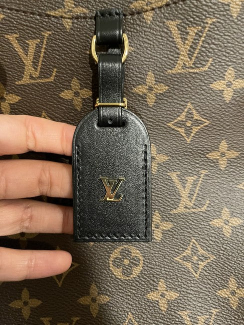 Odeon Nm Monogram Mm Brown Canvas Cross Body Bag