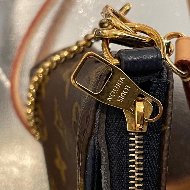 Pallas Navy Canvas Cross Body Bag