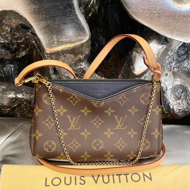 Pallas Navy Canvas Cross Body Bag