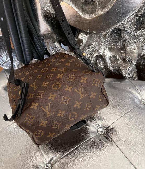 Palm Spring Pm Brown Canvas Backpack