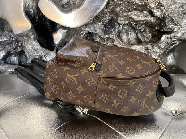 Palm Spring Pm Brown Canvas Backpack