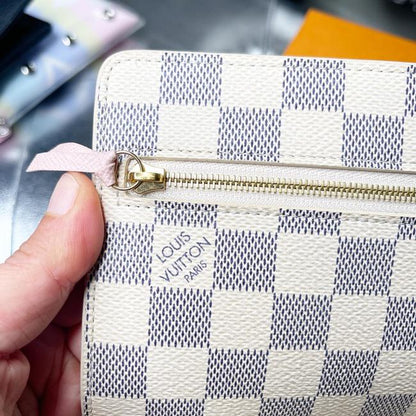 Louis Vuitton, Bags, A White Checkered Cross Body
