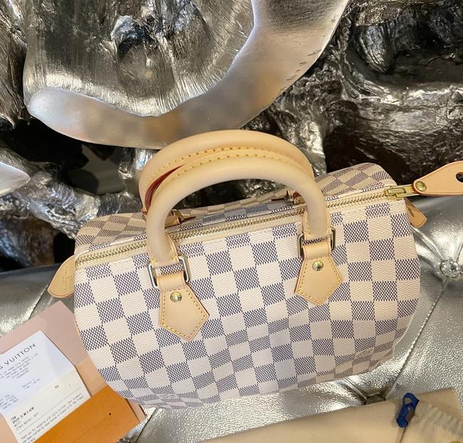 Speedy Azur 25 White Tote