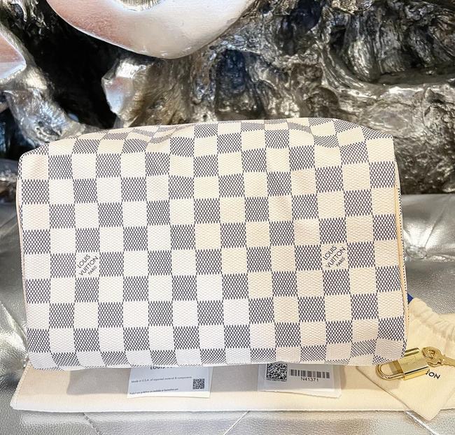 Speedy Azur 25 White Tote