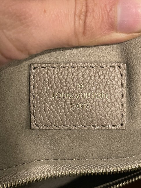 Louis Vuitton Tourterelle Leather Monogram Empreinte Speedy