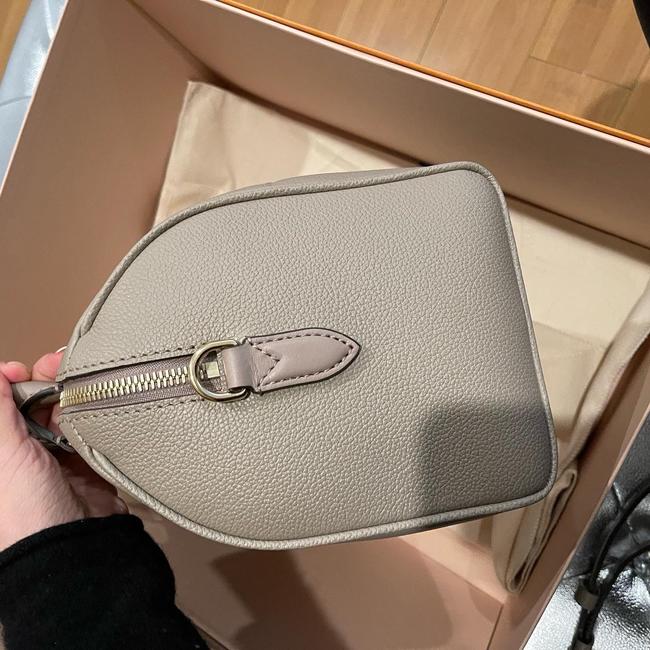 Speedy Monogram Empreinte Leather 25 Bandouliere Tourterelle Cross Body Bag
