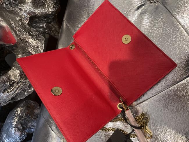 Lambskin Leather Cross Body Bag